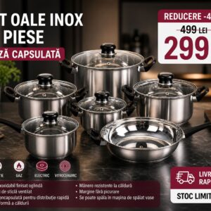 Set Oale Inox - 12 Piese